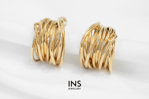 18K Gold Earrings