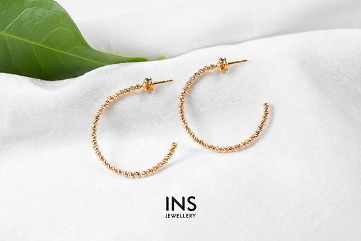 18K Gold Earrings