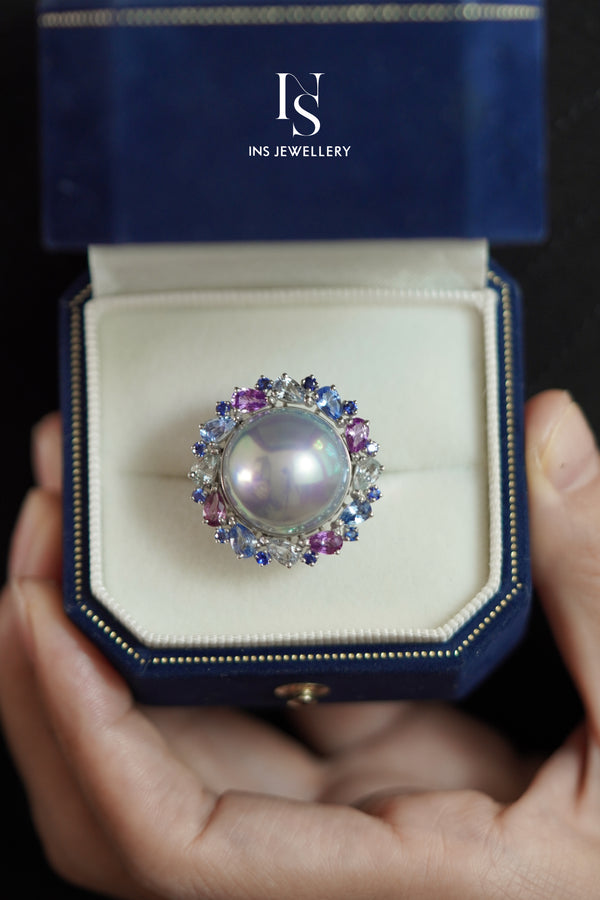 Mabé Pearl Ring