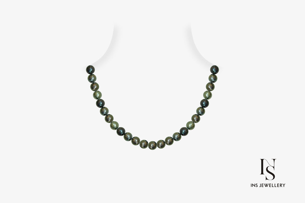 157 Multi Color Tahitian Pearl Necklace