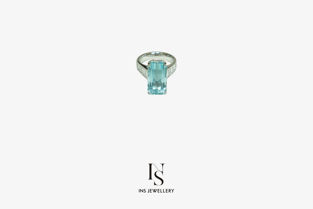 158 Aquamarine Ring